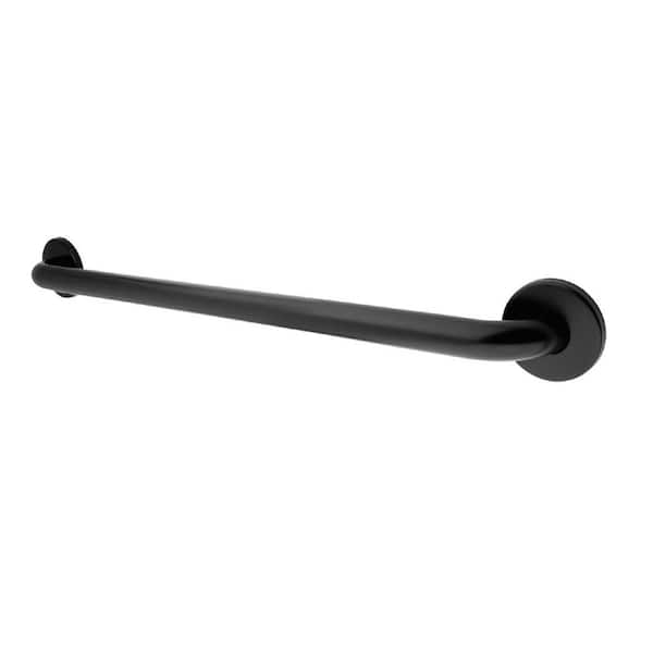 Kingston Brass Americana 30 in. x 1-1/4 in. Grab Bar in Black