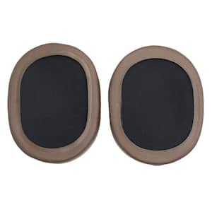 Brown Replacement Earpads Cushions for ATH-MSR7 M50X M20 M40X, 1-Pair