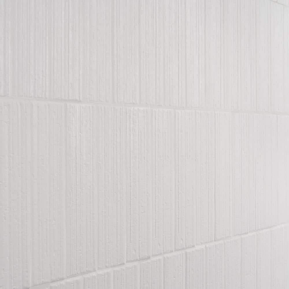 Cloud White 3" x 10" Matte Ceramic Subway Wall Tile