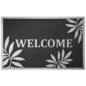 Outer Bridge Silver 18 in. x 28 in. Rectangular Door Mat