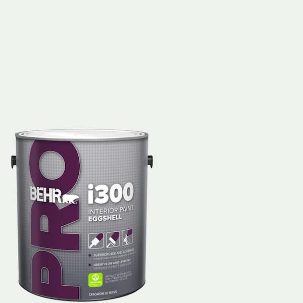 BEHR PRO 1 gal. #ECC-65-2 Mineral Spring Eggshell Interior Paint