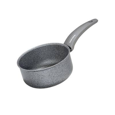 Greystone 1.5 qt. Cast Aluminum Nonstick Sauce Pot in Grey