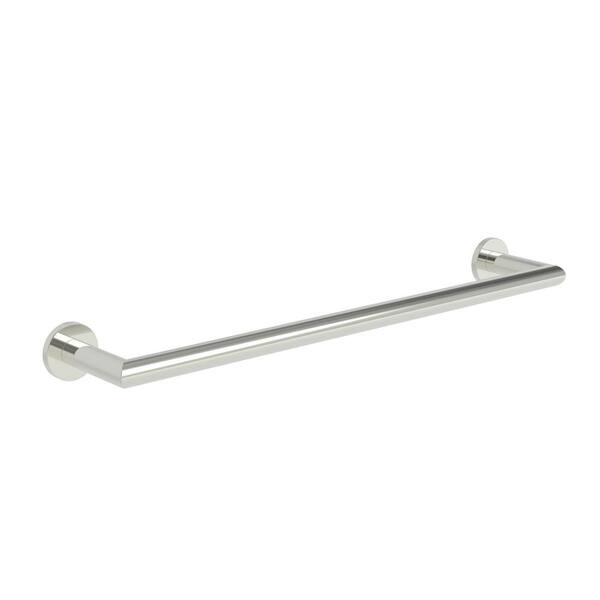 Ginger Kubic 18 in. Towel Bar in Polished Nickel