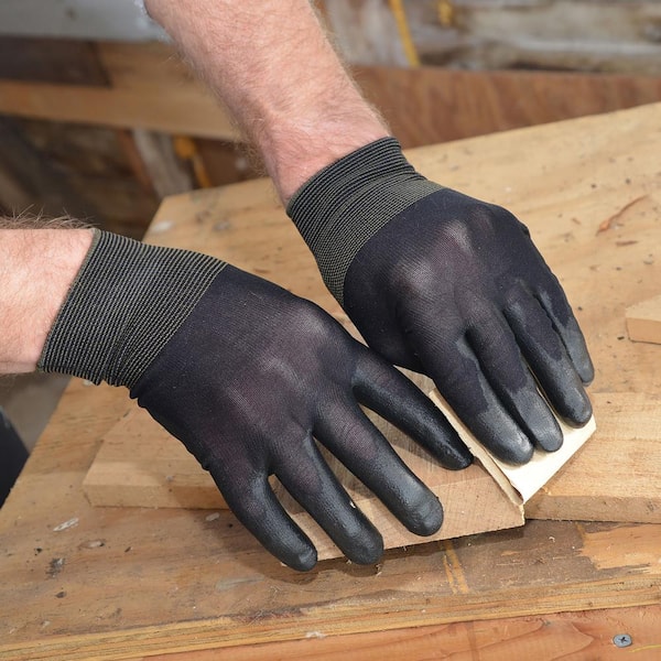 Miracle-Gro Medium/Large Polyurethane Dipped Gloves, (3-Pairs) in the Work  Gloves department at