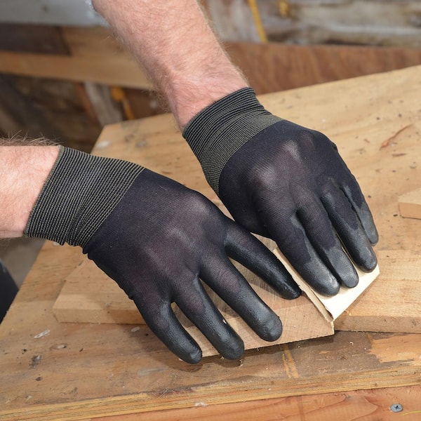 Bulk Buys UU629 Leather work gloves multi-use 2 pack Case of 12 