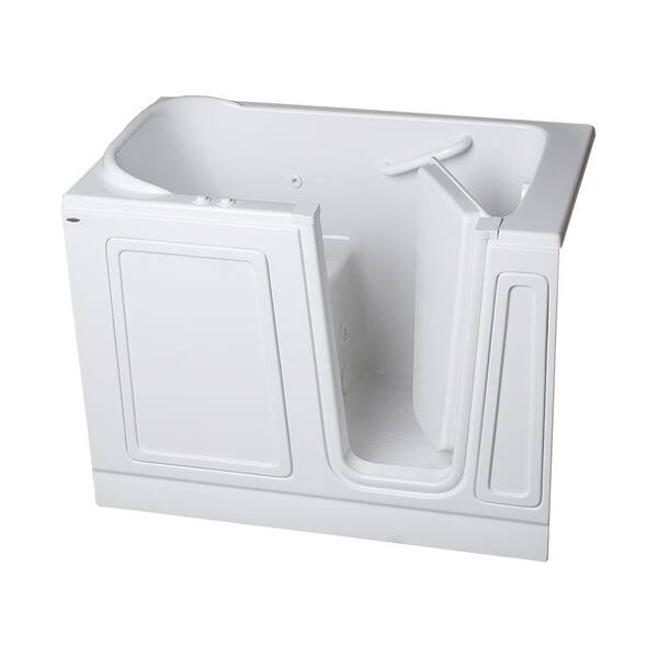 American Standard Acrylic Standard Series 51 in. x 30 in. Walk-In Whirlpool and Air Bath Tub in White