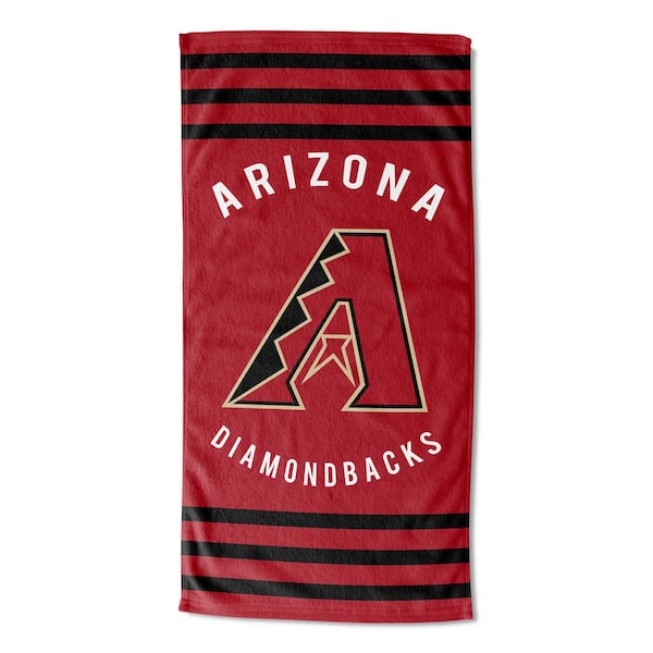 THE NORTHWEST GROUP Diamondbacks Stripes Multi Colored Beach Towel