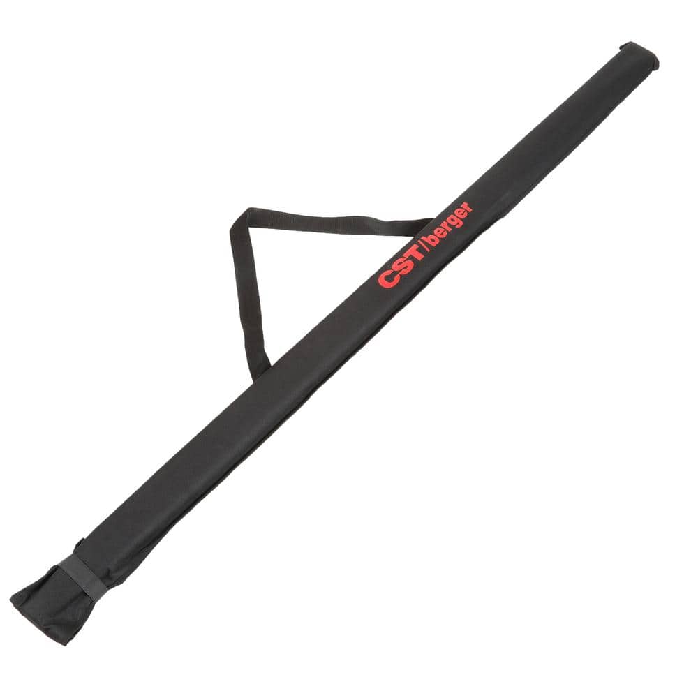 25-Foot Telescoping Fiberglass Grade Rod with Easy-Read Graduations