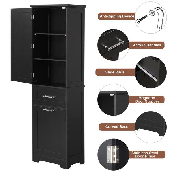 Steel Machine Stand with Pullout Drawer, Engineered Wood, 3 Shelves, 1 Drawer, 25 Steel Machine Stand with Pullout Drawer, Engineered Wood, 3 Shelves, 1 Drawer, 25