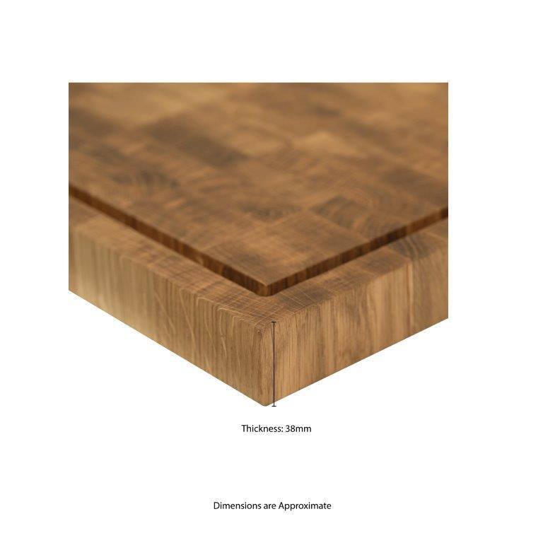 16'' x 12'' Acacia End Grain Reversible Chopping Block