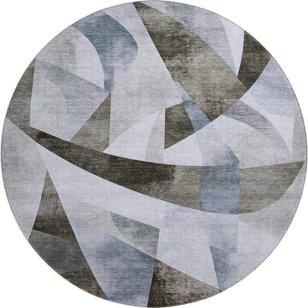 Addison Rugs Mayfield Premium Machine Washable Abstract AMF1836 Taupe 8 ...