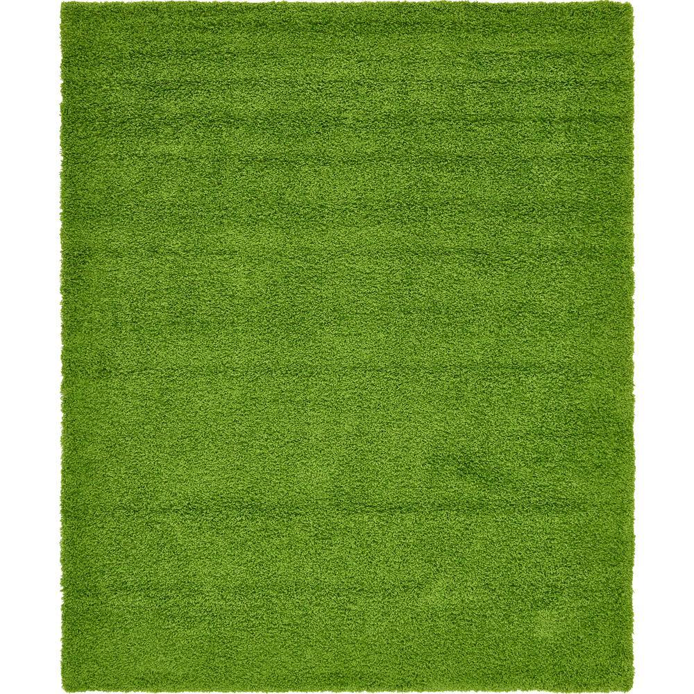 Grass Green Soft Anti Shed Colorfast Affordable Thick Deep Shaggy Rugs Bedroom 