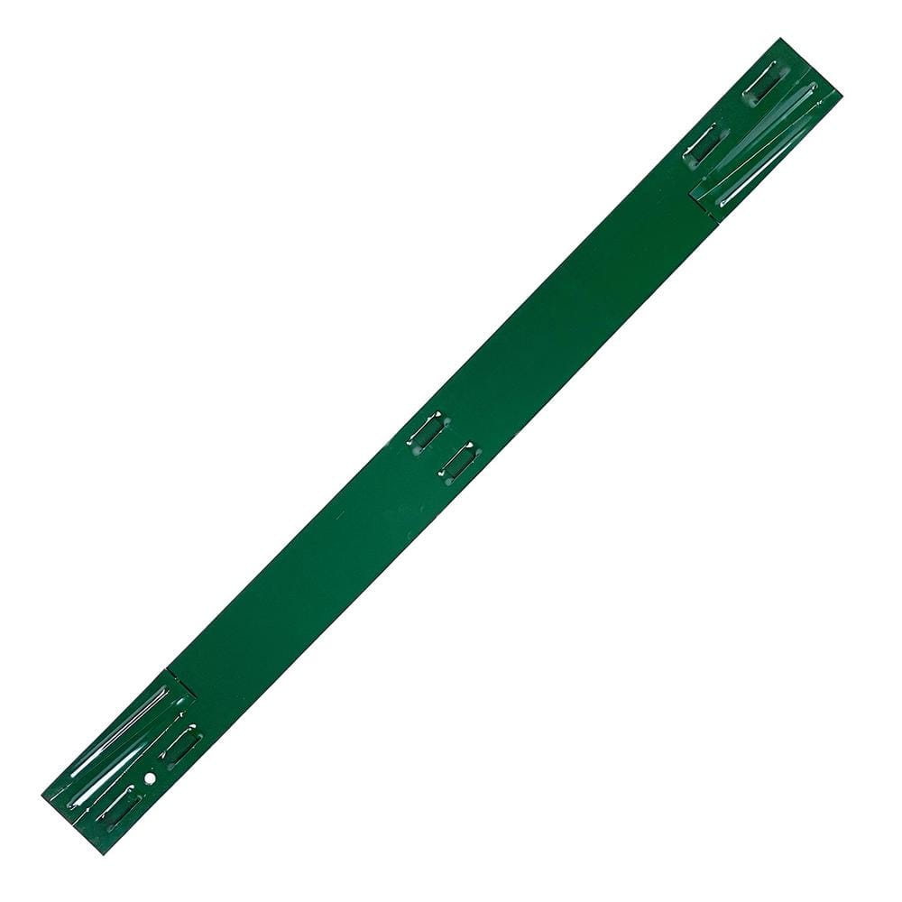 IRONRIDGE 4FT GREEN STEEL EDGING W/4 STAKES 070292HD The Home Depot