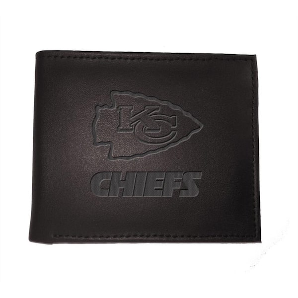 Team Sports America Kansas City Chiefs NFL Leather Bi-Fold Wallet