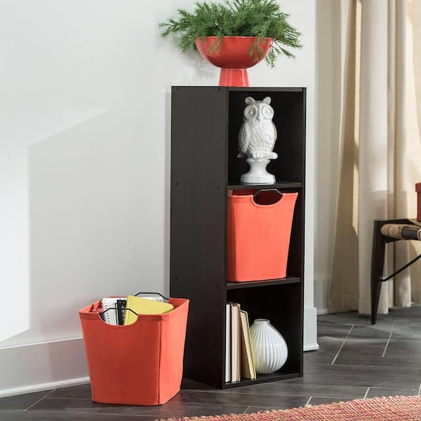 10.5 in. W x 11 in. H x 10.5 in. D Coral Wire Framed Fabric Drawer