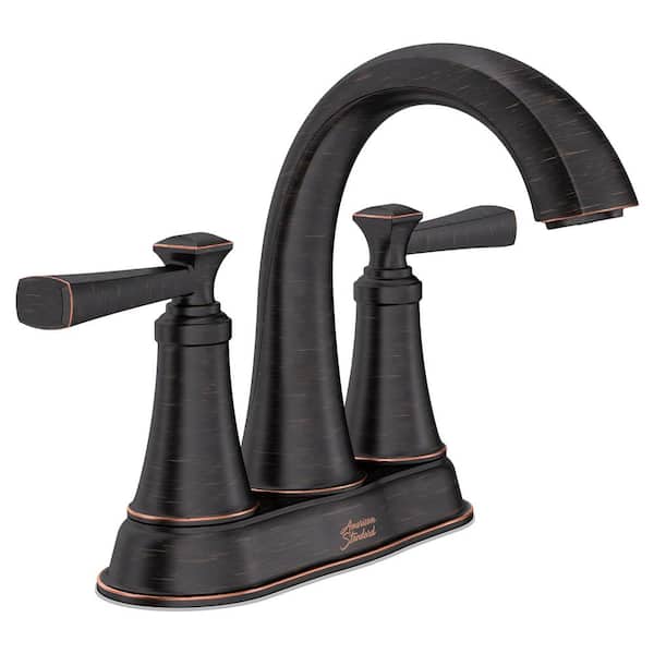 American Standard Rumson 4 in. Centerset 2-Handle Bathroom Faucet in Legacy Bronze