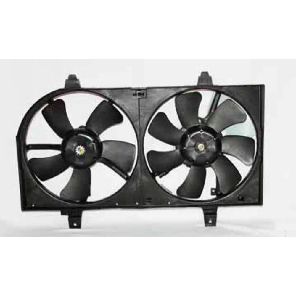 Dual Radiator and Condenser Fan Assembly OMNIPARTS fits 2002 Nissan Sentra