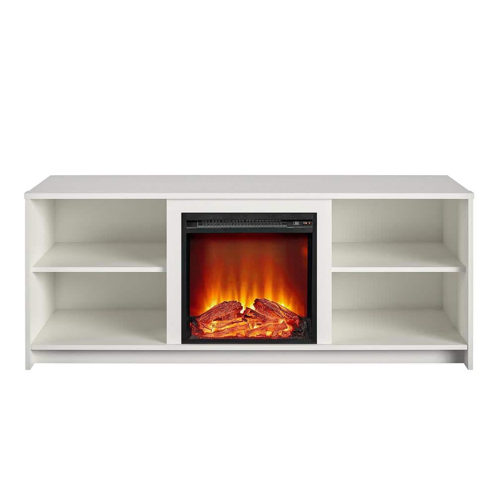 Cabrillo 59.69 in. Freestanding Electric Fireplace TV Stand for TVs up to 6