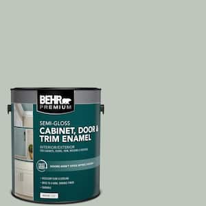 1 gal. #N410-3 Riverdale Semi-Gloss Enamel Interior/Exterior Cabinet, Door & Trim Paint