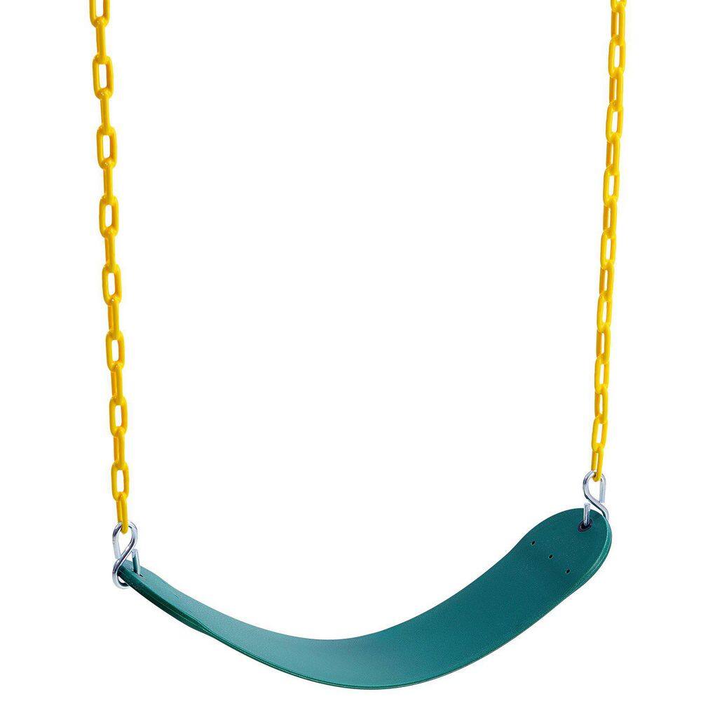 2-Pack Swing Seats Swings Replacement for Outdoor Swing Set 66 in. Chain