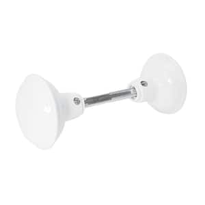 White Painted Spindle Knob Set