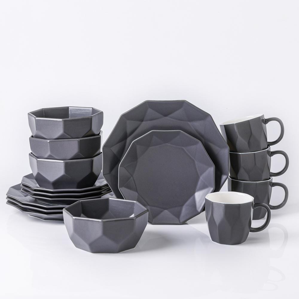 Stone Lain Jamie 16 Piece Dinnerware Set, Service for 4