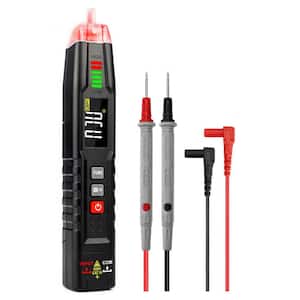 ST100 4-600 Volts Voltage Tester Non Contact Voltage Tester Circuit Tester with Test Leads for ACV/DCV