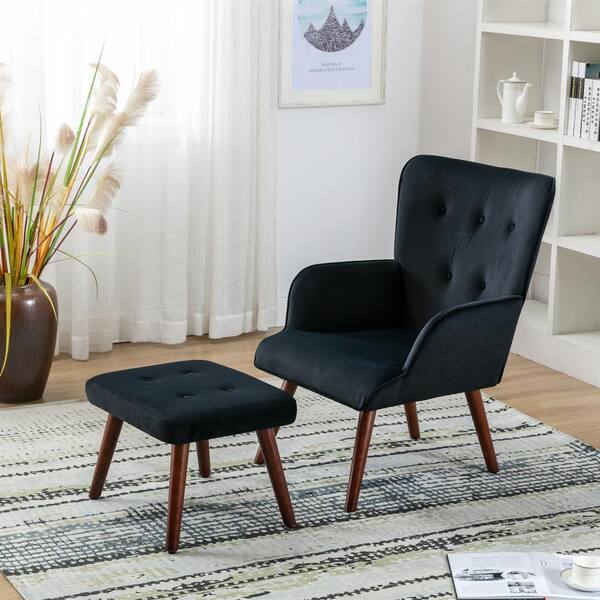 lounge chair with ottoman indoor