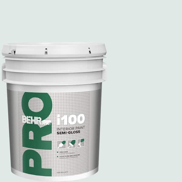 5 gal. #BL-W01 Calm Semi-Gloss Interior Paint