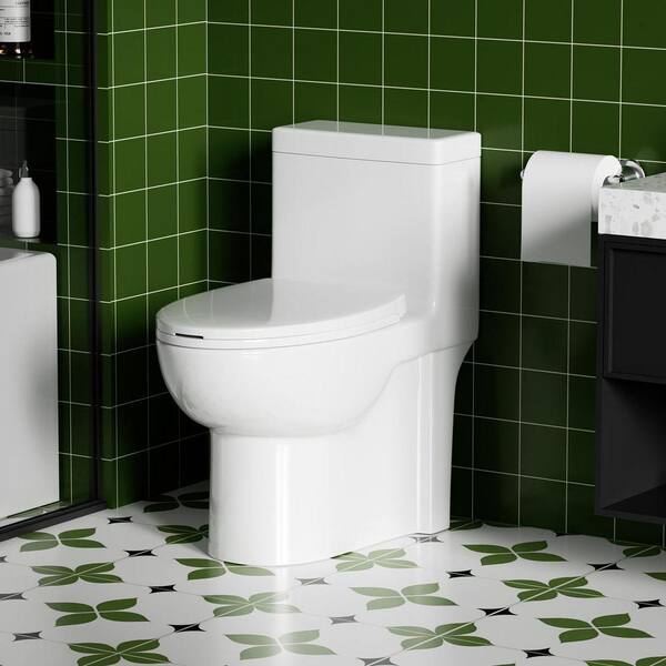 SANFANGIE SRB003 12 inch floor-mounted 1-piece 1.28 GPF Single