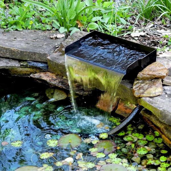 ※プー※PREMIUM WATER 8箱セット Phewnyzo 8 in. 304 Stainless Steel Pond Waterfall Box Kit with