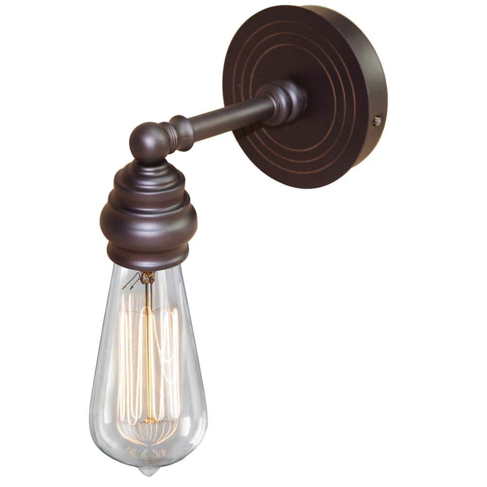 Tiffany 1-Light Oil-Rubbed Bronze Bath Light