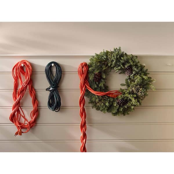 HDX 50 ft. 16/3 Light Duty Indoor/Outdoor Extension Cord, Orange