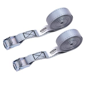 12 ft. x 1 in. Cam Buckled Straps (2-Pack)