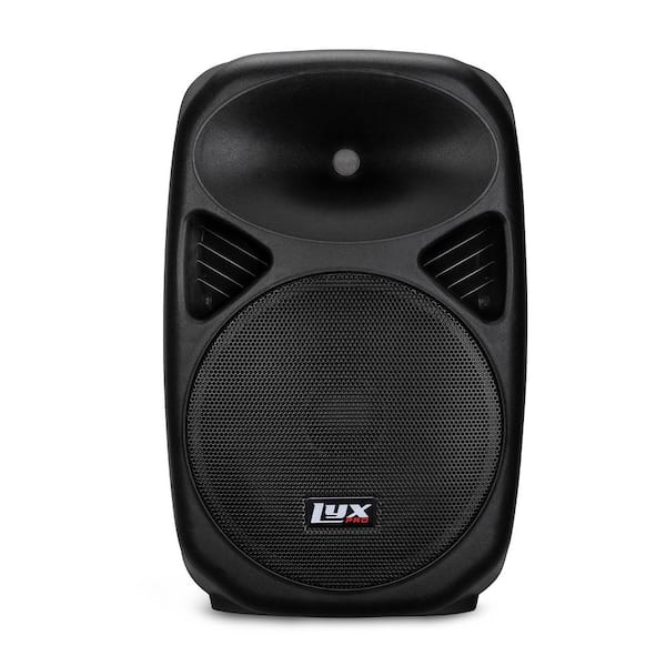 LYXPRO 15 in. Passive DJ PA Speaker System W/XLR, 1/4 and Speakon Connections, Daisy Chain Compatible