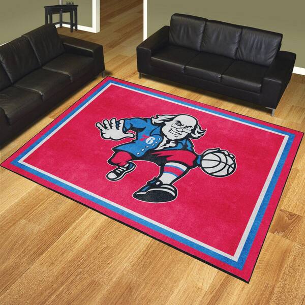 FANMATS Philadelphia Eagles 8ft. x 10 ft. Plush Area Rug