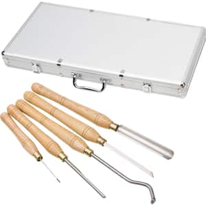 5-Pieces HSS Lathe Chisel Set