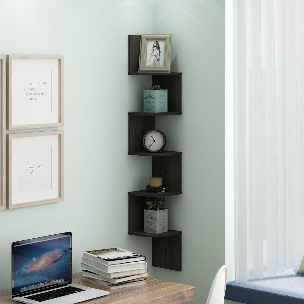 Radius Wall, wall bookcase shelf - D'SIGN