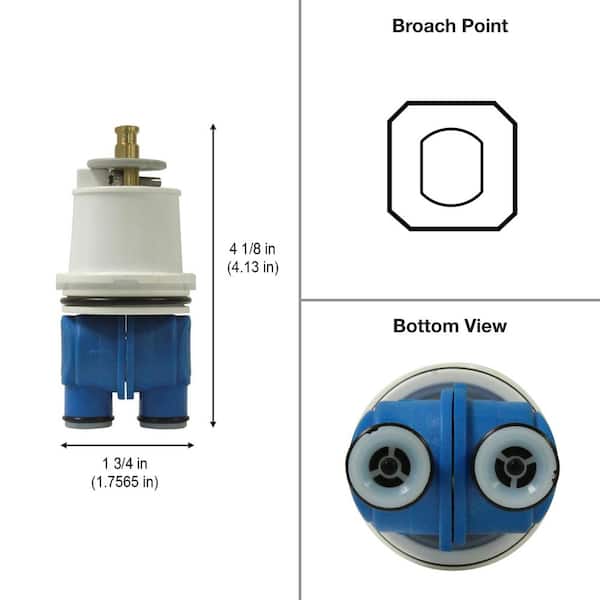 Everbilt 4 1/8 in. B-19 Broach Single Lever Cartridge Replaces