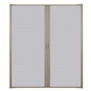 Weather Star 72 in. x 80 in. Brisa Sandstone Standard Double Retractable  Screen Door Kit 77020971 - The Home Depot