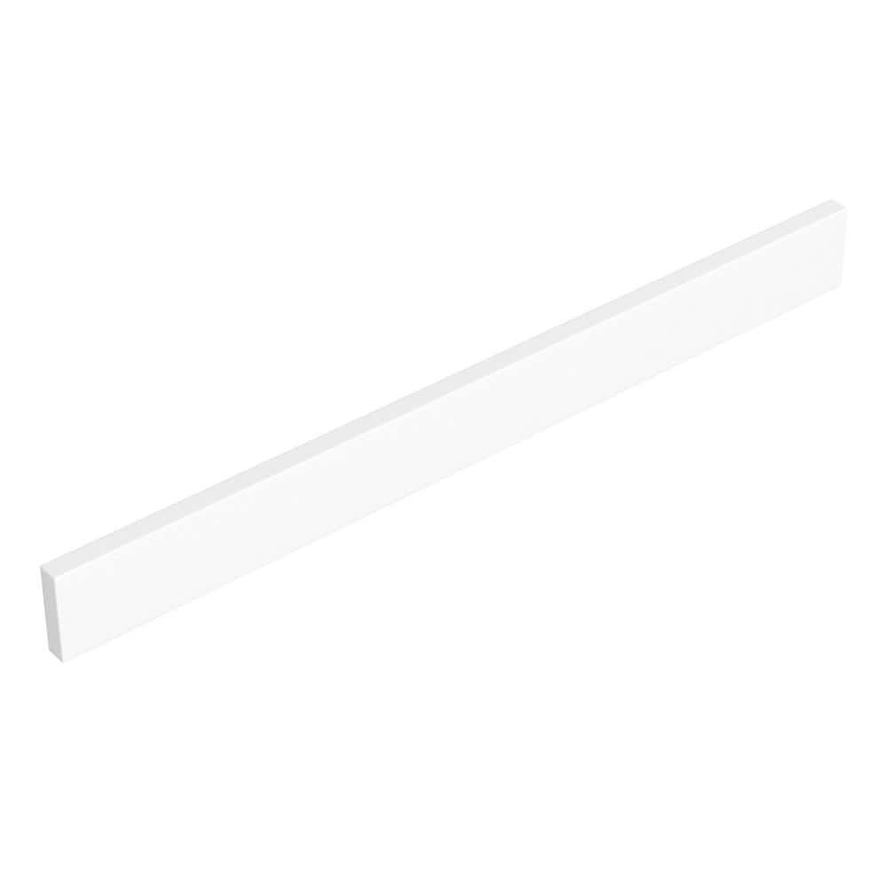 White Cultured Marble 30-Inch Backsplash