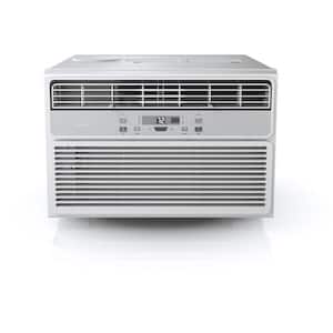 12,000 BTU 115-Volt Window Air Conditioner Cool Only with Remote in White