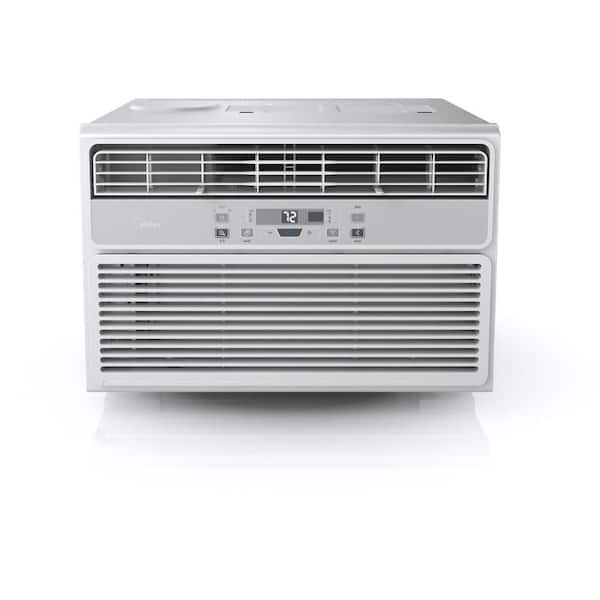 Midea 12,000 BTU 115-Volt Window Air Conditioner Cool Only with Remote in White