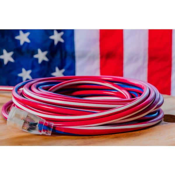 Southwire 25 ft. 12/3 SJTW Indoor/Outdoor Extension Cord with