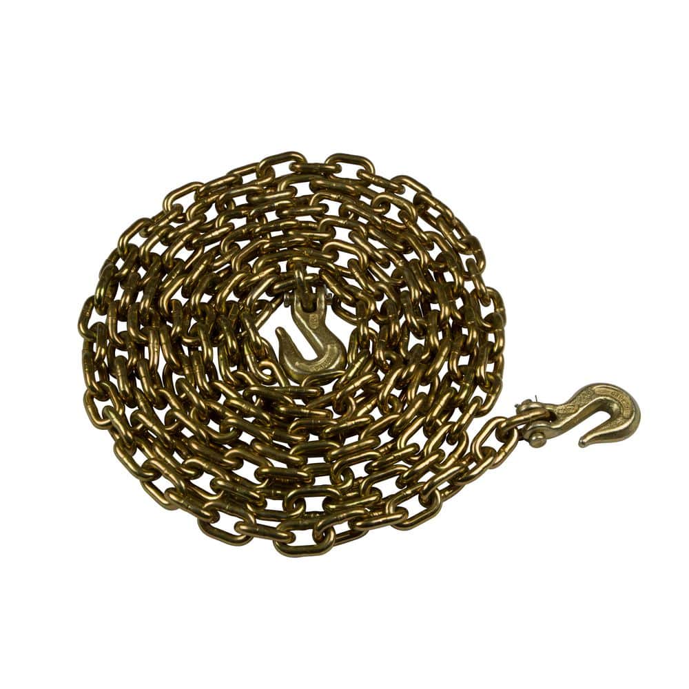 5/16 x 20ft. 70 Yellow Zinc Plated Steel Square Binder Chain with 2 Grab Hooks price history on PriceWatchPro