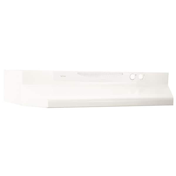 Broan-NuTone ACS Series 30 in. Convertible Under Cabinet Range Hood with Light in White