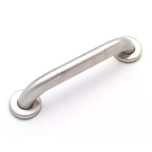 18 in. x 1.25 in. Concealed Screw ADA Compliant Grab Bar with Peened Grip in Satin Stainless Steel