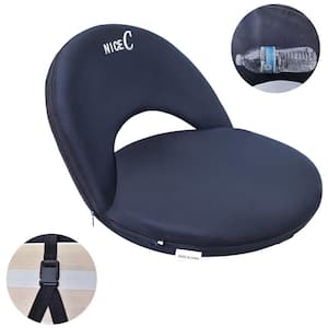 Stadium Seats Floor Chairs Bleacher Chairs 10-Position Reclining Waterproof Cushion Extra Thick Padding (1-Pack)