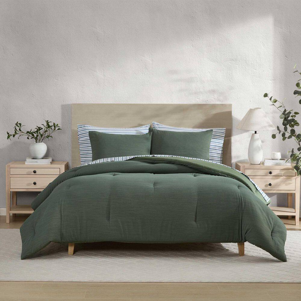 King & Priory Papillon In Tweed Verde Foresta A Spina Di Pesce - Farfallino Regolabile Vintage Da Uomo