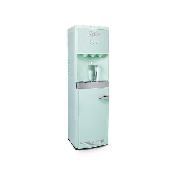 IGLOO Retro Hot, Cold and Room Temperature Bottom-Load Water Dispenser in Aqua